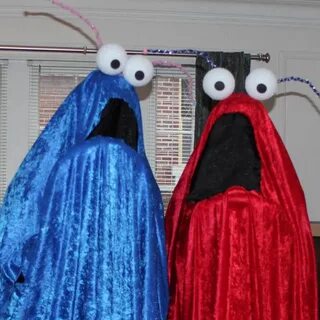 YIP YIP YIP YIP - Our Homemade Sesame Street Martians Costum