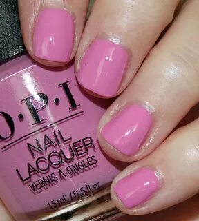 OPI Suzi Will Quechua Later! Bubblegum nails, Nail polish, N