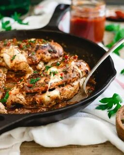 This stuffed chicken marsala is an even more delicious twist