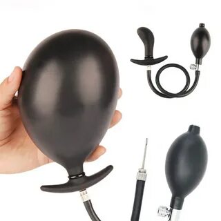 Go Out Inflated Anal Plug Silicone Anal Sex Toys Prostate Ma