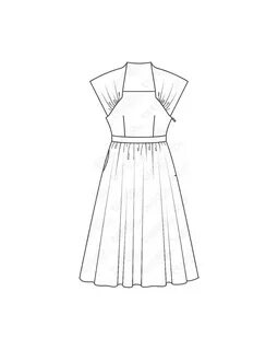 burda style, Schnittmuster, Kleid 01/2015 #126, Ein Original