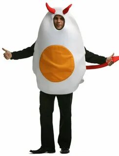 Deviled Egg Adult Food Costumes and Beverages Cost - In Stoc