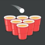 Beer Pong Red Plastic Cup Stock Illustrations - 140 Beer Pon