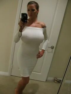 Boob tube white dress