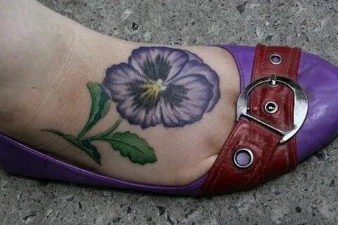 Pin by Leah Cole on Tattoo Ideas Violet flower tattoos, Pans