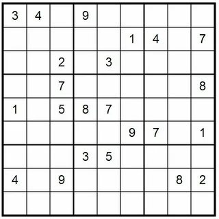 5 Sudoku In One - Sudoku