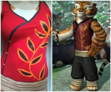And last but not least, my final tank top, Tigress from Kung