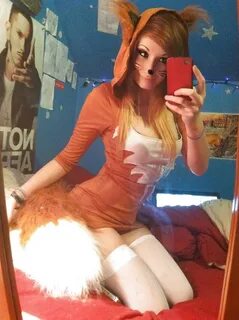 fox girl selfie " MyConfinedSpace