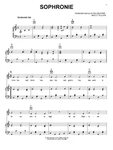 Sophronie Sheet Music D.C. Mullins Piano, Vocal & Guitar Cho