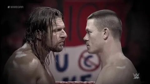 John Cena vs. Triple H John cena, Triple h, Anthony