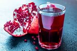 Pomegranate juice and Red pomegranate fruit 🇩 🇪 Profession. 