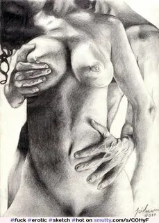#erotic #sketch #hot #lust #sex #couple #blackandwhite #brea