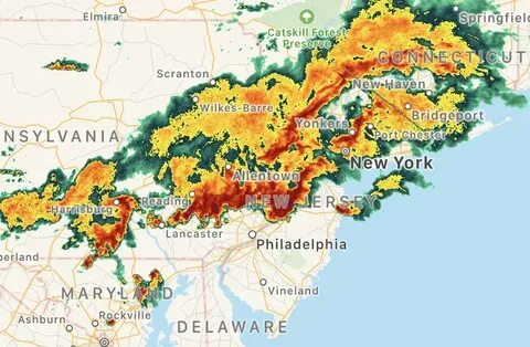 Toms River Under Tornado Watch, Severe Thunderstorm Warning 