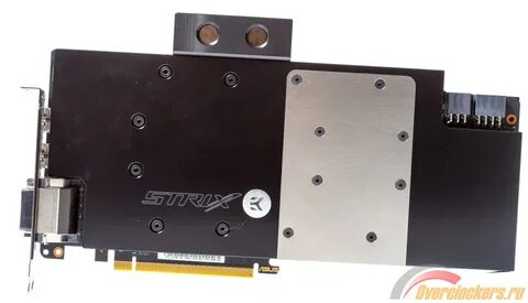 Фотографии водоблока EK-FC1080 GTX Strix - Acetal Nickel (+Backplate - Blac...