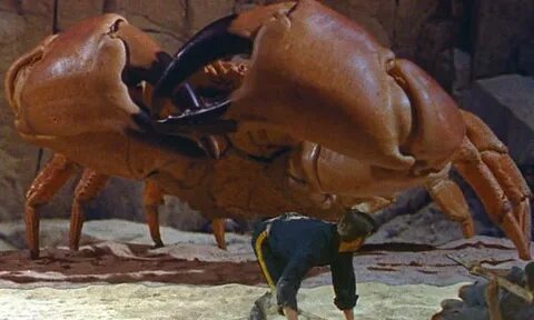 Giant Crab (Mysterious Island 1961) Fantasy movies, Science 