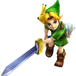 File:Hyrule Warriors Artwork Young Link Mask.png - Zelda Dun