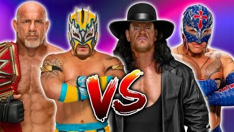 Goldberg & Kalisto vs. The Undertaker & Rey Mysterio - 1080p