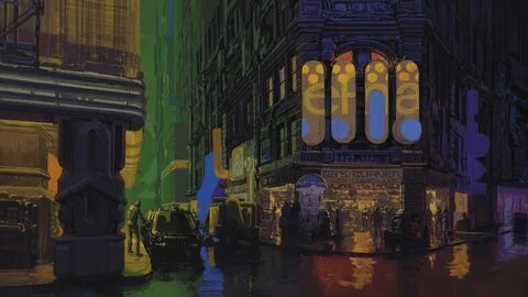 Blade Runner : Matte Paintings - Album on Imgur Blade runner