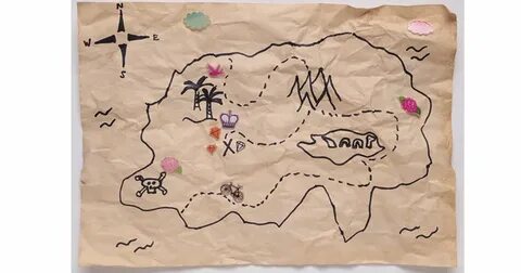 Egg Hunt Treasure Map