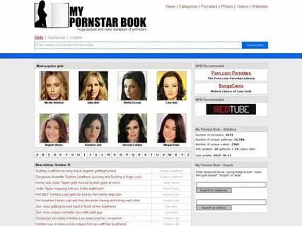 Pornstar Database MrPornGeek. 