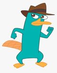 Perry The Platypus - Perry Phineas And Ferb Characters, HD P