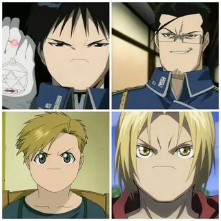 #fma #fmab #roy mustang #Hughes #edward Elric #alphonse Elri