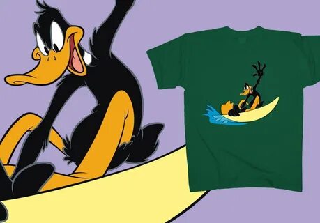 Duffy - Surfing duck http://www.toonshirts.com/products/loon