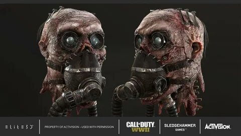ArtStation - Call of Duty: World War II Zombie Mode Characte