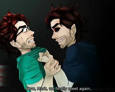 Markiplier vs Darkiplier fanart Darkiplier, Markiplier, Fan 