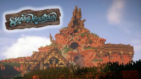 Splash Mountain Trailer Minecraft Disneyland ImagineFun - Yo