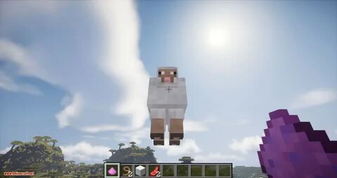 Balloon Sheep Mod 1.12.2 (Makes Sheep Fly) - 9Minecraft.Net