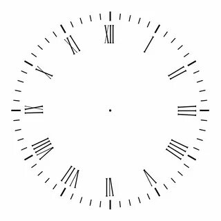 Clock Face 2 by AGF81 on deviantART Clock face printable, Cl