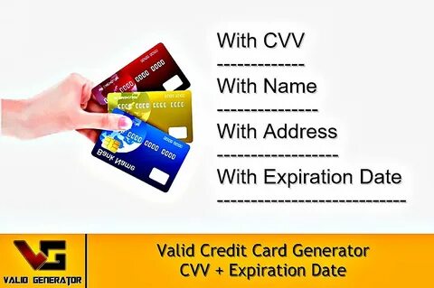 Valid Credit Card Generator - CVV + Expiration Date - Valid Generator Visa card 