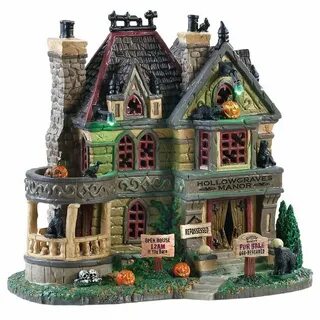 Lemax Hollow Graves Manor. SKU# 85306. Released in 2018 as a