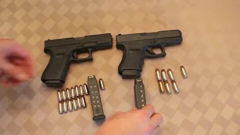 Glock 23 vs Glock 36 Comparison video - YouTube