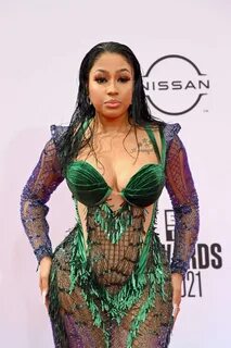 Free Yung Miami Displays Her Boobs at The BET Awards in Los 