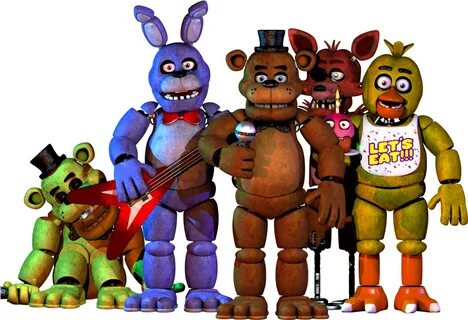 Fnaf Png - Art Five Nights At Freddy's Clipart - Large Size 