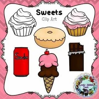 Freebie Friday 31: Sweets Clip art freebies, Clip art, Free 