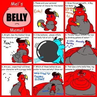 Big sloshy belly