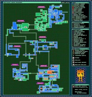 Metroid Zero Mission Map DelbertLavina