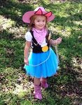 Cowgirl / Sheriff Kitty tutu dress costume, complete with pi