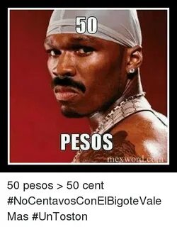 50 PESOS Mexword Co 50 Pesos 50 Cent #NoCentavosConElBigoteV