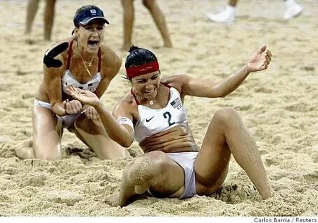 Wardrobe: Beach Volleyball Wardrobe Malfunction