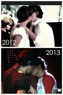 Larry *kisses* Larry, Larry stylinson, Louis and harry