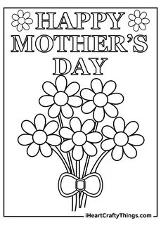 Printable Mother's Day Coloring Pages (Updated 2022) - Color