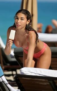 Karrueche Tran and Chantel Jeffries - Seen on the beach in M