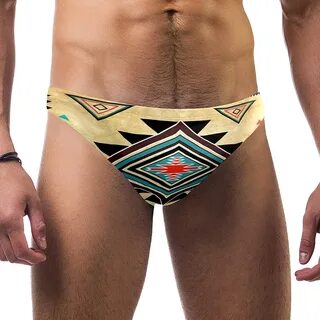 Men's OFFicial shop Native American Swimsuit Brief Bikini Sw