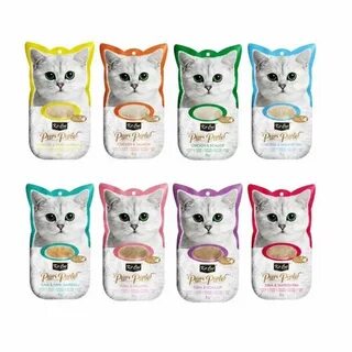 Kit Cat Purr Puree Liquid Snack Cat Treats (4x15g) 8 type Fl