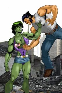 She-Hulk vs. Wolverine