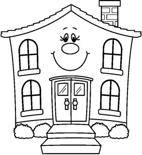 House black and white white house clipart the cliparts - Wik